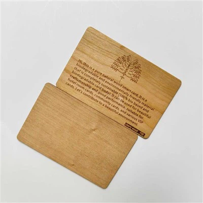 Zutrittskontroll-Holzkarte