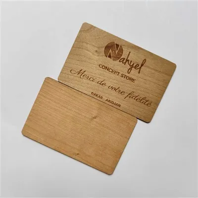 RFID-Schlüsselkarte aus Holz