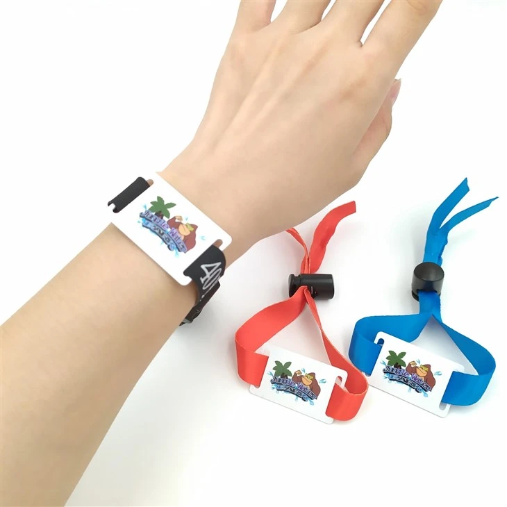 Custom 13.56Mhz NFC Woven Wristband
